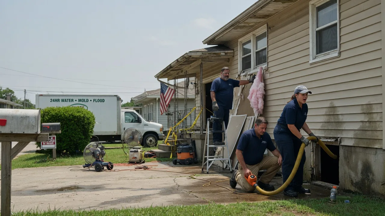 Water Damage Repair in Amorita, OK near me
